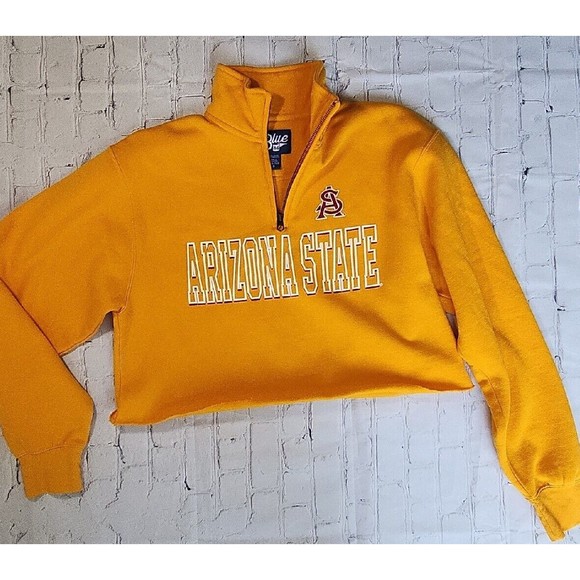 BLUE 84 Tops - Blue 84 1/4 zip Arizona State pullover sweatshirt S